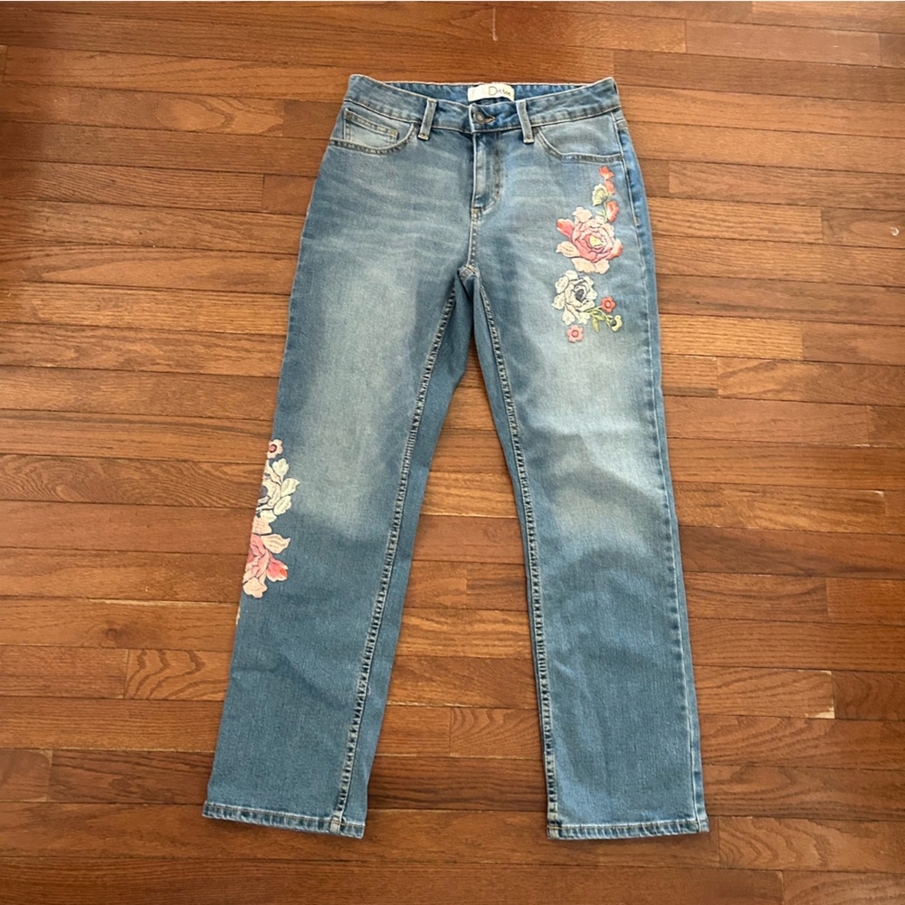 DITTOS Embroidered floral Jeans